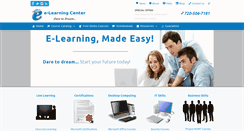 Desktop Screenshot of e-learningcenter.com
